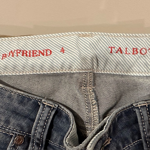 Talbots Boyfriend cuffed jeans - Picture 2 of 2